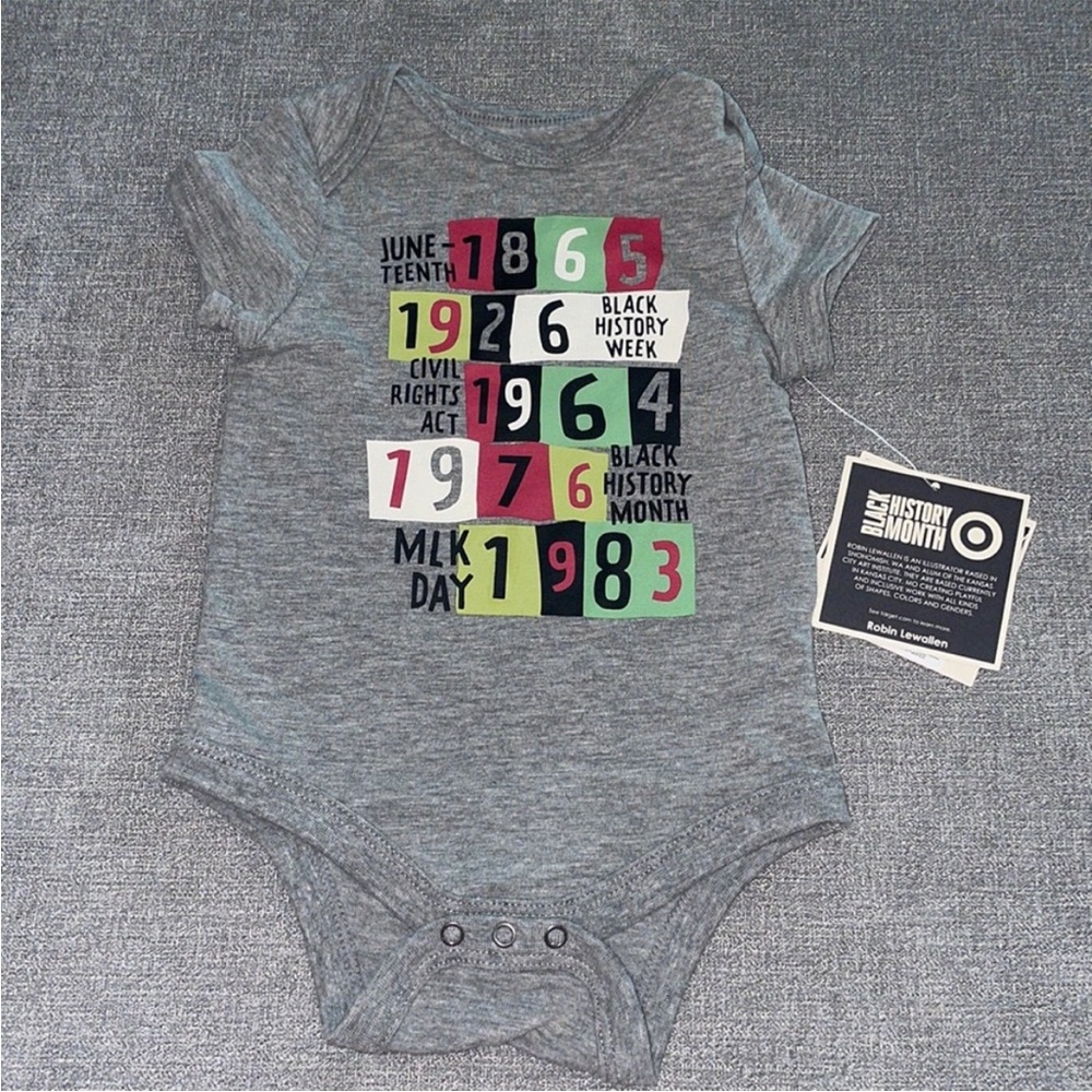 Black History Month Infant 0-3
Month Onesie